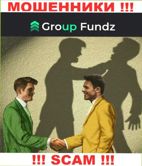 GroupFundz - это МОШЕННИКИ, не верьте им, если будут предлагать разогнать депозит