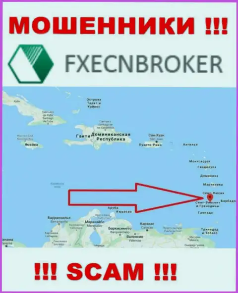 ФИксЕЦН Брокер - это МОШЕННИКИ, которые юридически зарегистрированы на территории - Saint Vincent and the Grenadines
