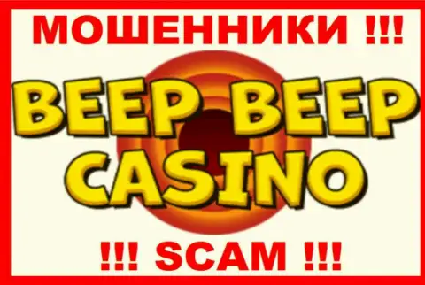 Логотип МОШЕННИКА BeepBeepCasino Com