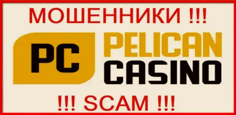 Логотип МОШЕННИКА PelicanCasino