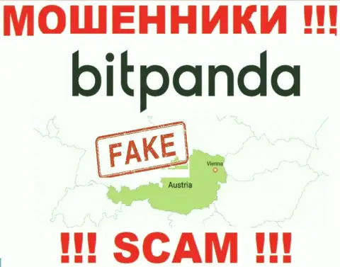 Ни единого слова правды касательно юрисдикции Bitpanda Com на web-сайте компании нет - это мошенники