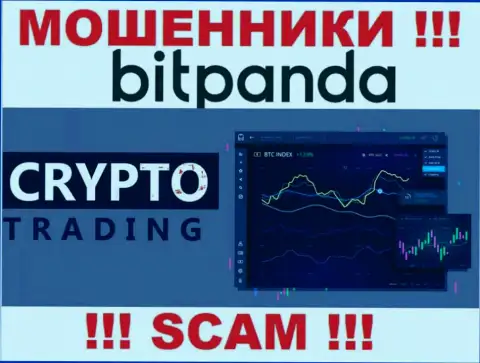 Crypto Trading - в указанной области орудуют ушлые мошенники Битпанда Ком