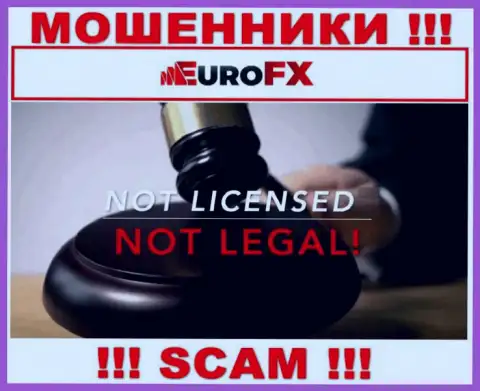 Данных о лицензии на осуществление деятельности Евро ФХ Трейд на их официальном веб-сайте не размещено - это ЛОХОТРОН !
