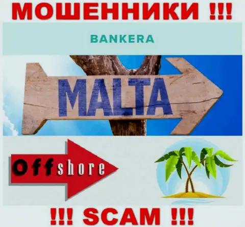 С организацией Bankera опасно работать, адрес регистрации на территории Malta