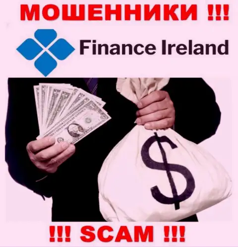 В ДЦ Finance Ireland обманывают доверчивых клиентов, требуя вводить финансовые средства для оплаты процентов и налогового сбора