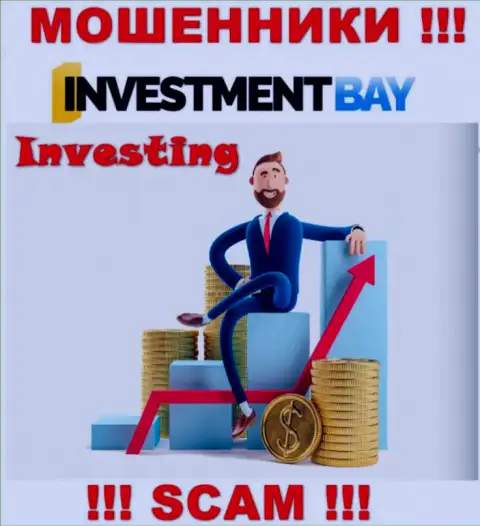 Не стоит верить, что сфера работы InvestmentBay Com - Investing законна - это обман