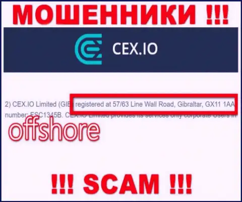 Не рассматривайте CEX Io, как партнёра, так как эти интернет-мошенники пустили корни в офшоре - Madison Building, Midtown, Queensway, Gibraltar, GX11 1AA