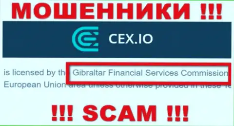 Противозаконно действующая компания CEX крышуется мошенниками - GFSC