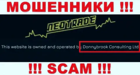 Руководителями NeoTrade Pro оказалась компания - Donnybrook Consulting Ltd