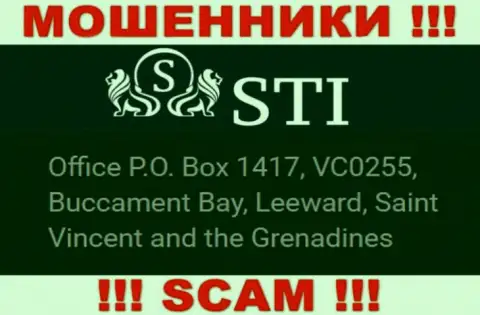 Saint Vincent and the Grenadines - это официальное место регистрации организации StokOptions Com