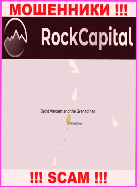 С конторой RockCapital взаимодействовать НЕ ТОРОПИТЕСЬ - скрываются в оффшорной зоне на территории - St. Vincent and the Grenadines
