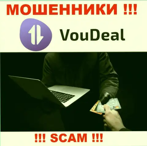 Вся деятельность VouDeal сводится к одурачиванию трейдеров, т.к. они internet воры