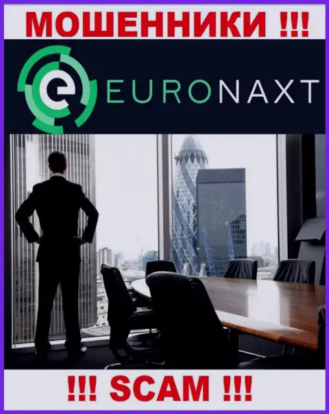 EuroNaxt Com - это ВОРЫ !!! Информация о администрации отсутствует