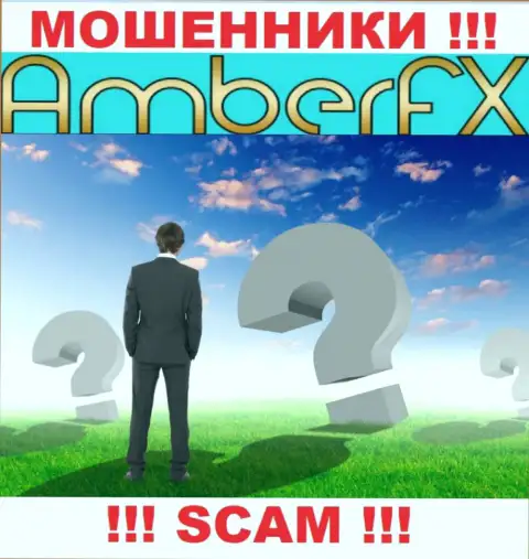 Желаете разузнать, кто конкретно управляет организацией Amber FX ? Не получится, этой информации нет