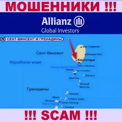AllianzGlobalInvestors безнаказанно надувают, т.к. расположены на территории - Кингстаун, Сент-Винсент и Гренадины