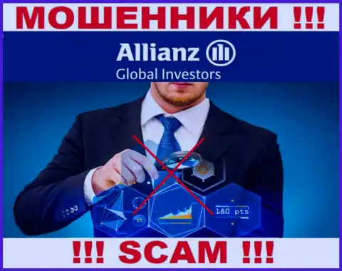 С AllianzGlobal Investors довольно опасно иметь дело, потому что у компании нет лицензионного документа и регулятора
