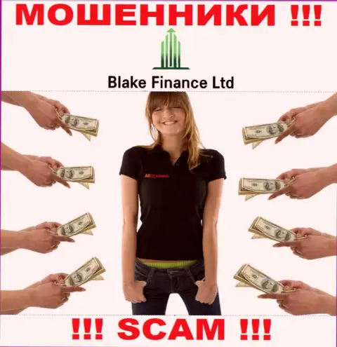 Blake Finance затягивают к себе в организацию обманными способами, будьте весьма внимательны