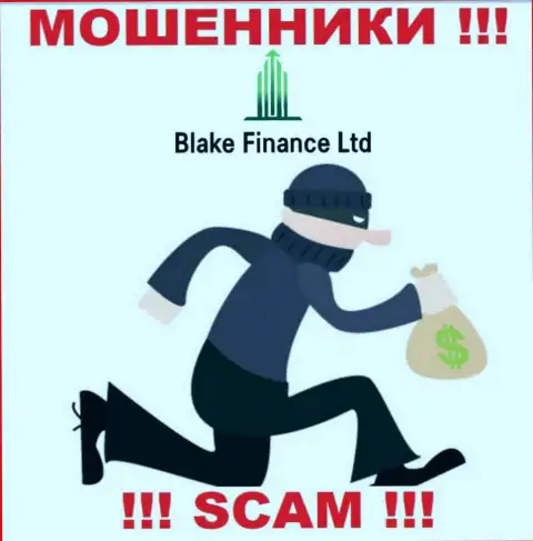 Вложения с брокерской компанией Blake Finance Ltd вы не нарастите - это ловушка, в которую Вас намерены заманить