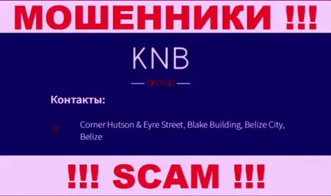 БУДЬТЕ КРАЙНЕ БДИТЕЛЬНЫ, КНБ-Групп Нет спрятались в оффшорной зоне по адресу - Corner Hutson & Eyre Street, Blake Building, Belize City, Belize и оттуда прикарманивают деньги