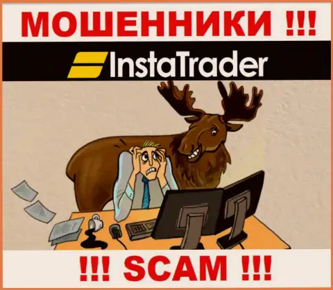 InstaTrader - это интернет-мошенники !!! Не ведитесь на призывы дополнительных вложений